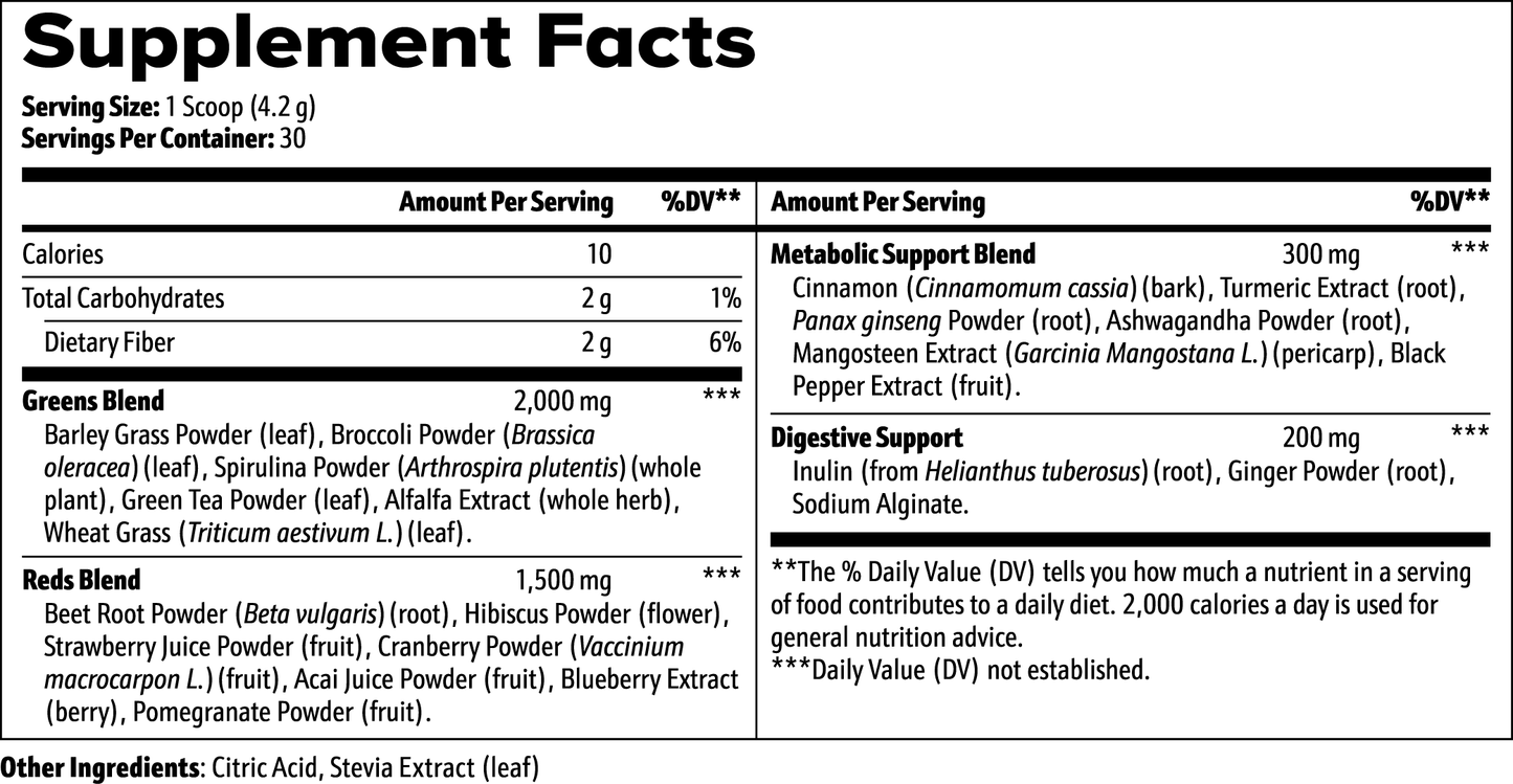 Vireo Nutrition Greens & Superfood