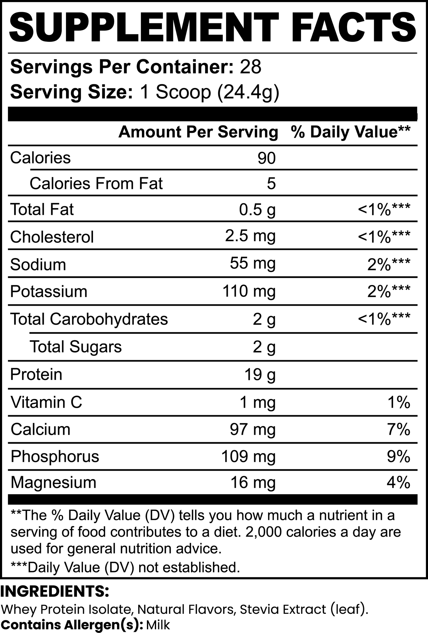 Vireo Nutrition Whey Protein Isolate (Vanilla)