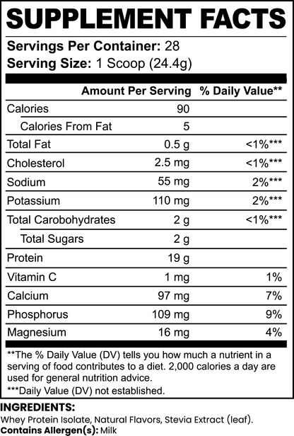 Vireo Nutrition Whey Protein Isolate (Vanilla)