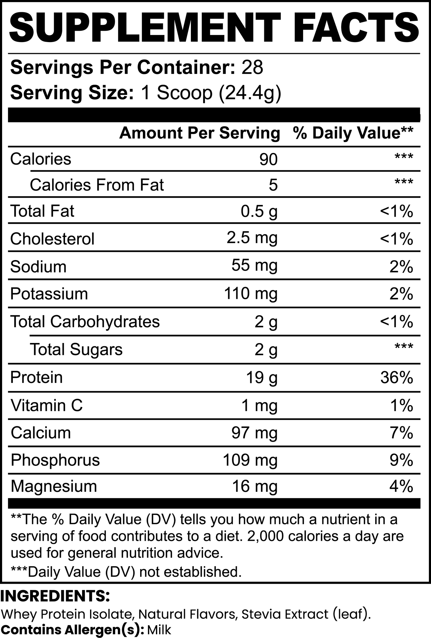 Vireo Nutrition Whey Protein Isolate (Vanilla)