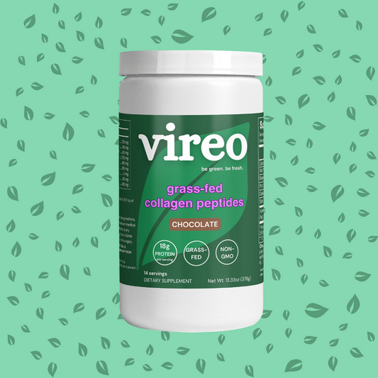 Vireo Nutrition Grass-Fed Collagen Peptides Powder (Chocolate)